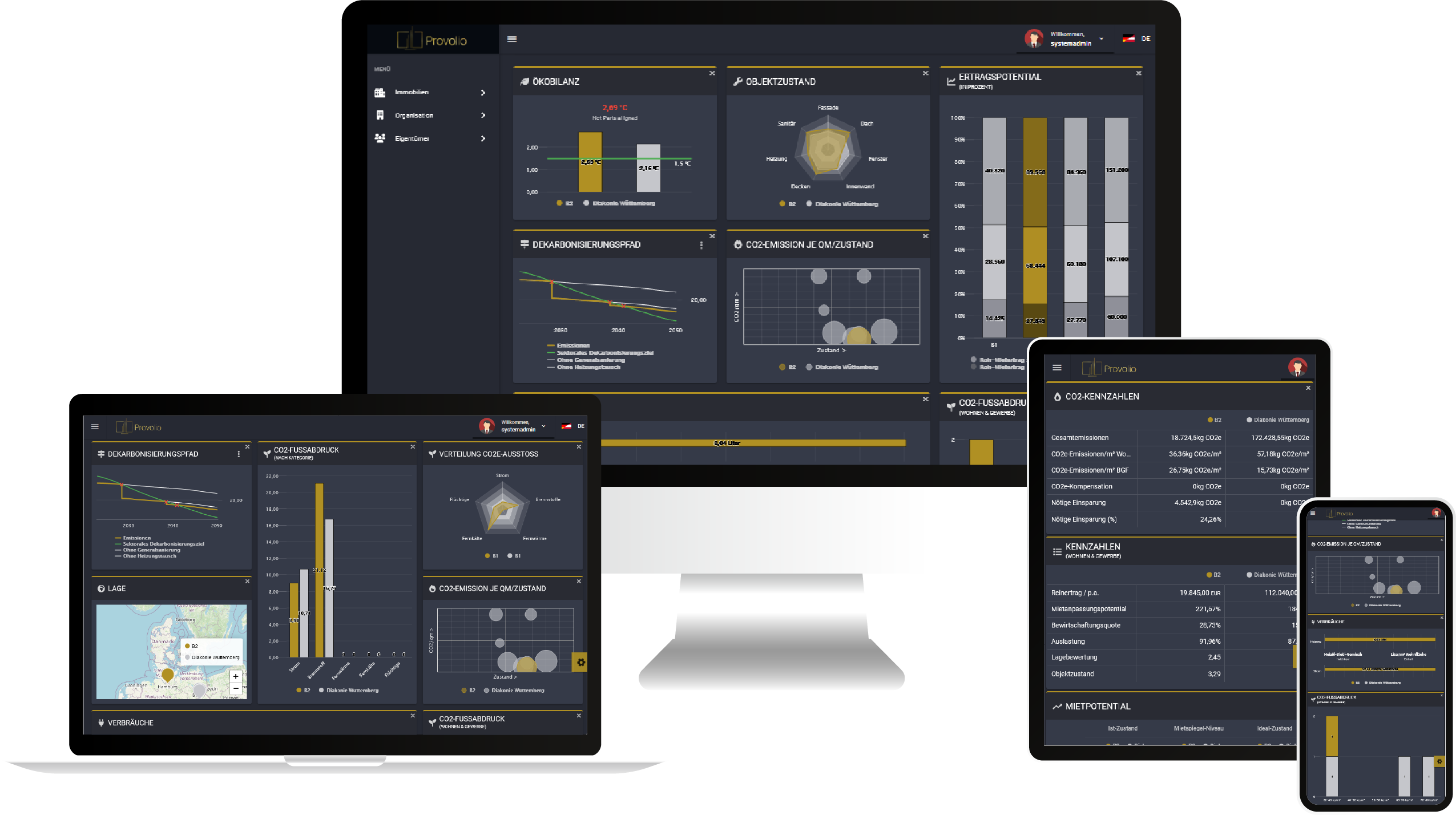 Provolio Software Mockup