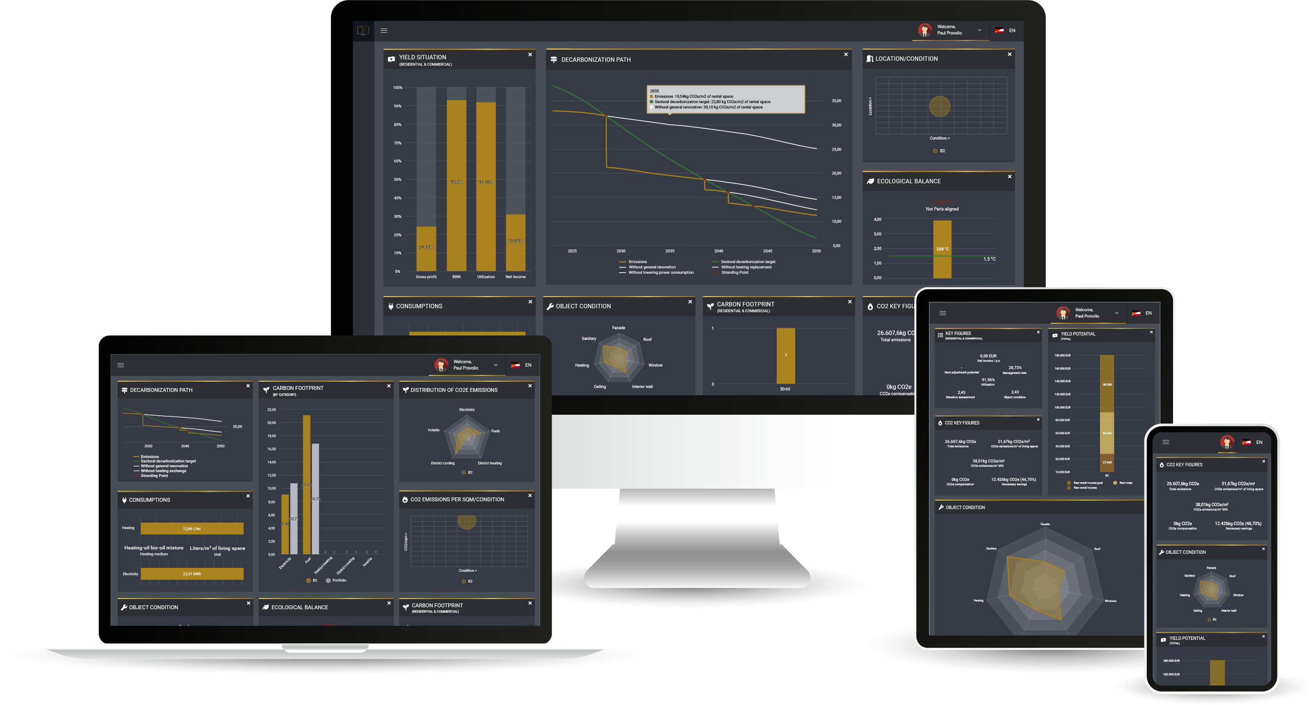 Provolio Software Mockup